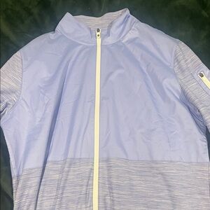 FootJoy Light Blue and Gray Women's Hoodie